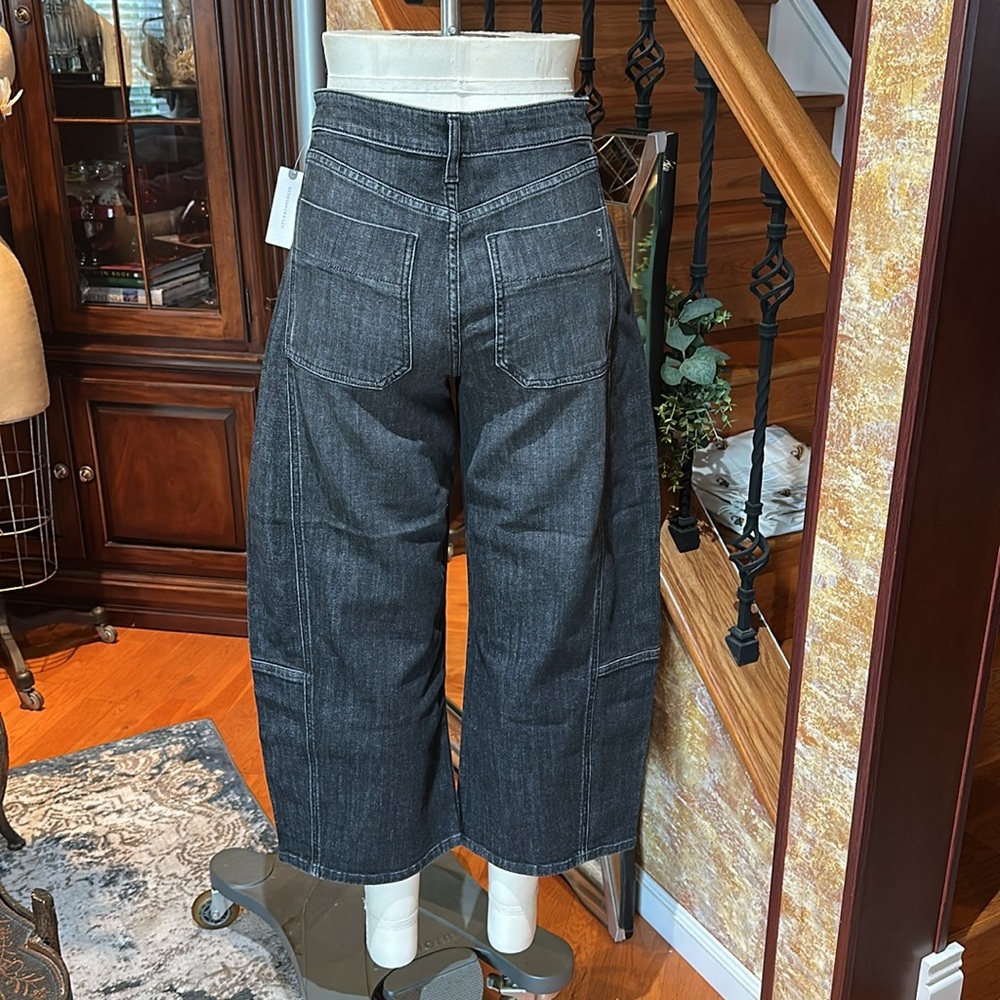 Anthropologie Barrel Wide-Leg Jeans - Picture 4 of 5